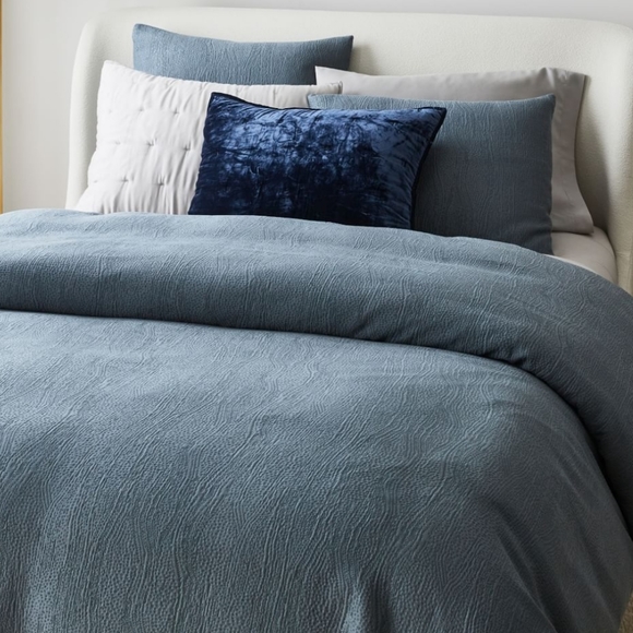 West Elm Bedding West Elm Tencel Cotton Matelasse Duvet Cover Size
